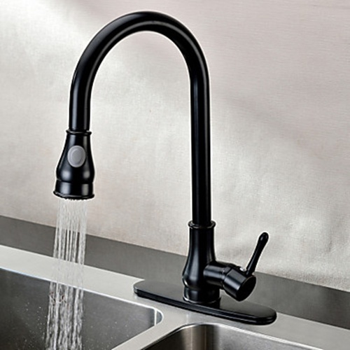 Black Kitchen Faucets